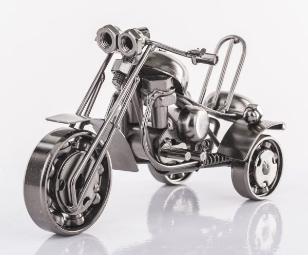 Pl Motocykl Trójkołowy Metal 16Cm