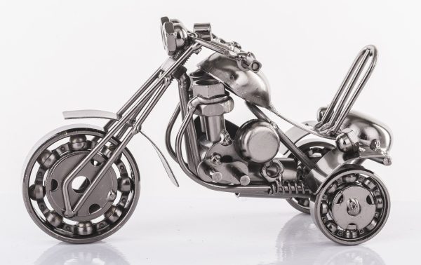 Pl Motocykl Trójkołowy Metal 16Cm