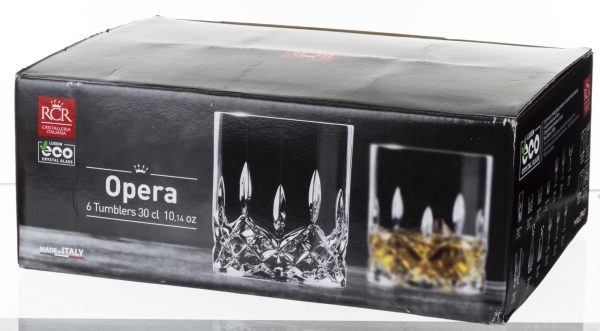 Pl Opera Szklanka Whisky 300 Ml Kpl. 6 Szt.