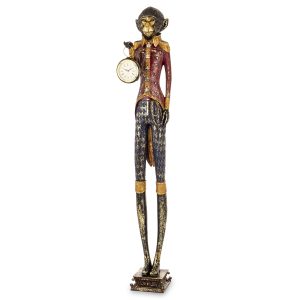 Figura Małpa Z Zegarkiem