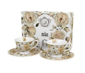 Pl Fil.espresso Royal Ze Spodkami English Roses Wh