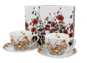 Pl 2 Filiżanki 280 Ml Ze Spodkami Wild Bird