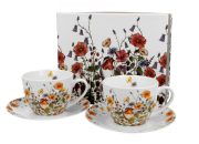 Pl 2 Filiżanki 280 Ml Ze Spodkami Wild Bird