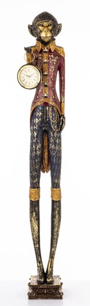 Figura Małpa Z Zegarkiem