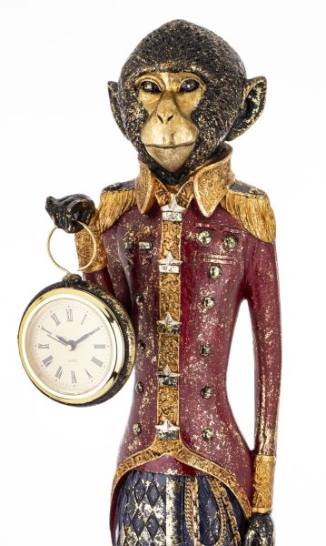 Figura Małpa Z Zegarkiem