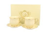 Pl Kpl2 Filiżanek Espresso Ze Spodkiem Clark 150Ml