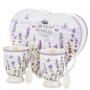 Kpl. Dwóch Kubków Z Łyżeczkami