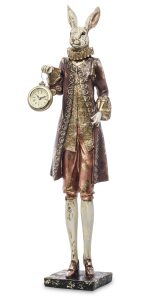 Figurka Królik Z Zegarkiem