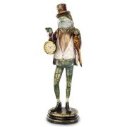 Figurka Żaba Z Zegarkiem