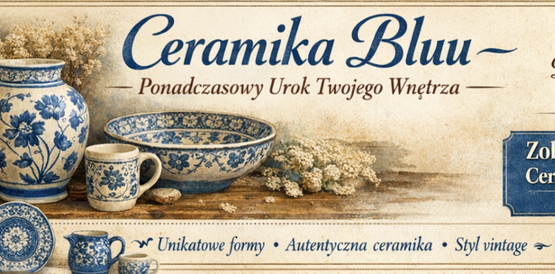 ceramika BLUU w stylu retro