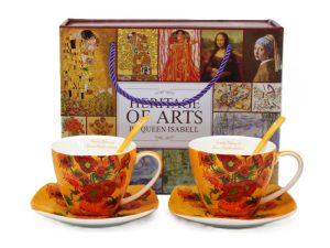 Kpl. 2 Filiżanki 2 Talerzyki 2 Łyżeczki