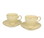 Pl Kpl 2 Filiżanek Ze Spodkami Victoria