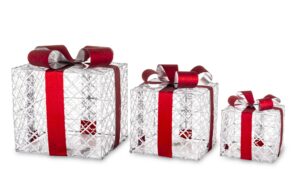 Ozdoba Prezent Led Kpl.3 Szt.