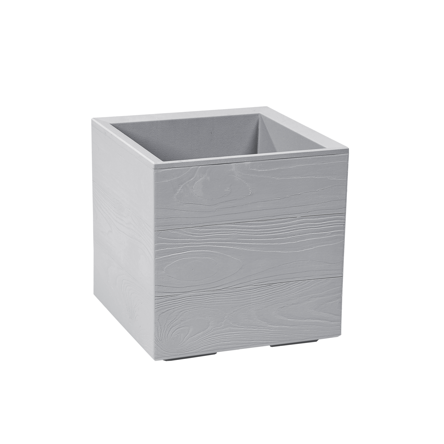 KWIETNIK KARO 300X300MM DESKA RECYCLED SZARY*77759 - obrazek 2