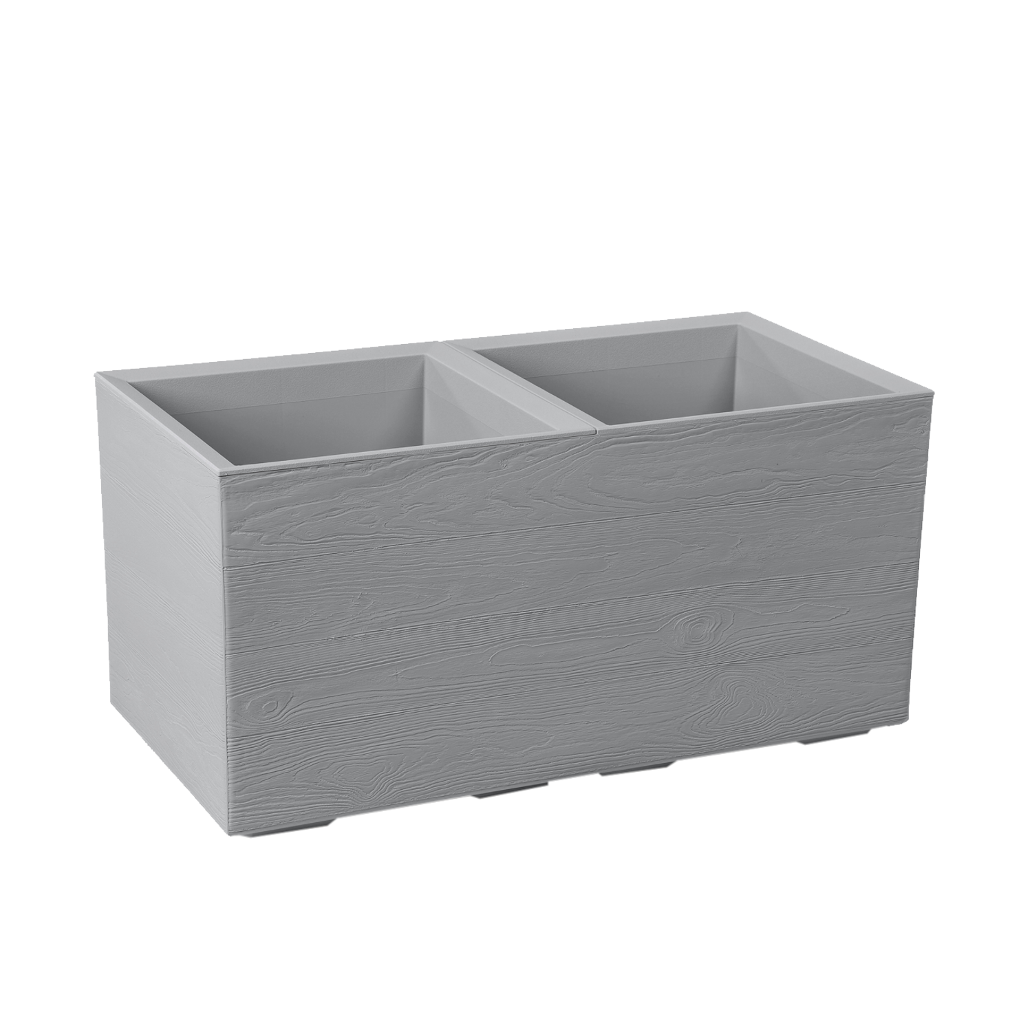 KWIETNIK KARO 800X400MM DESKA RECYCLED SZARY*78923 - obrazek 2