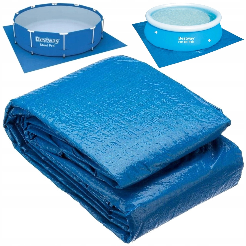 PLANDEKA 5 x 5 M (+/- 5%) 50GSM 3%UV NIEBIESKA *4119 - obrazek 4