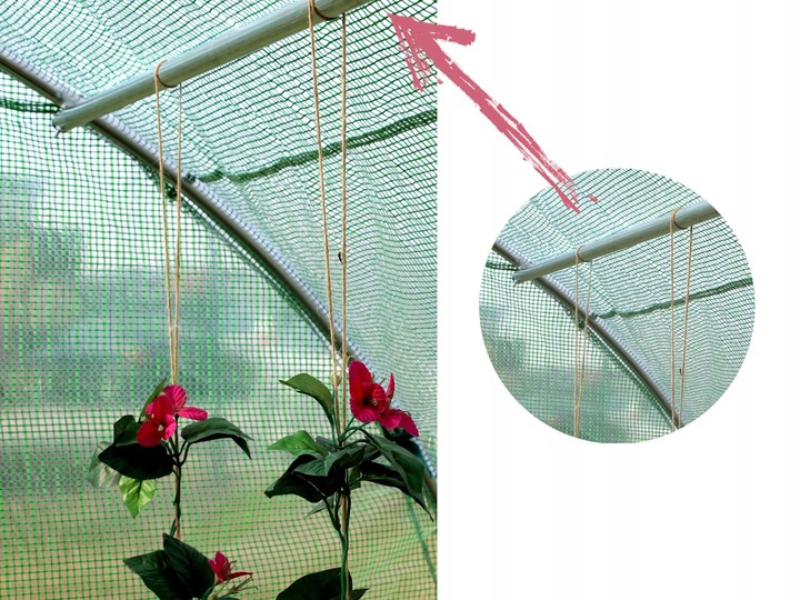 TUNEL FOLIOWY OGRODOWY 3 SEGMENTOWY ZIELONY NEW SOLUTION 3 x 2 x 2 M - obrazek 12