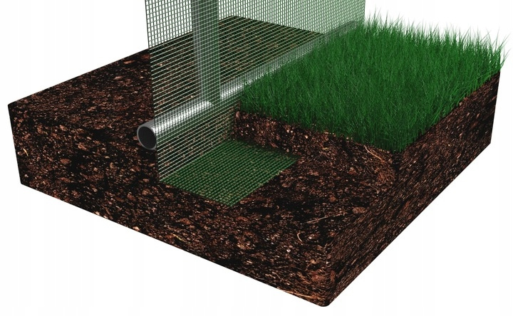 TUNEL FOLIOWY OGRODOWY 3 SEGMENTOWY ZIELONY NEW SOLUTION 3 x 2 x 2 M - obrazek 14