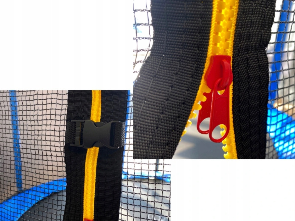TRAMPOLINA 10FT 312 CM Z DRABINKĄ I SIATKĄ ZABEZPIECZAJĄCĄ - obrazek 5
