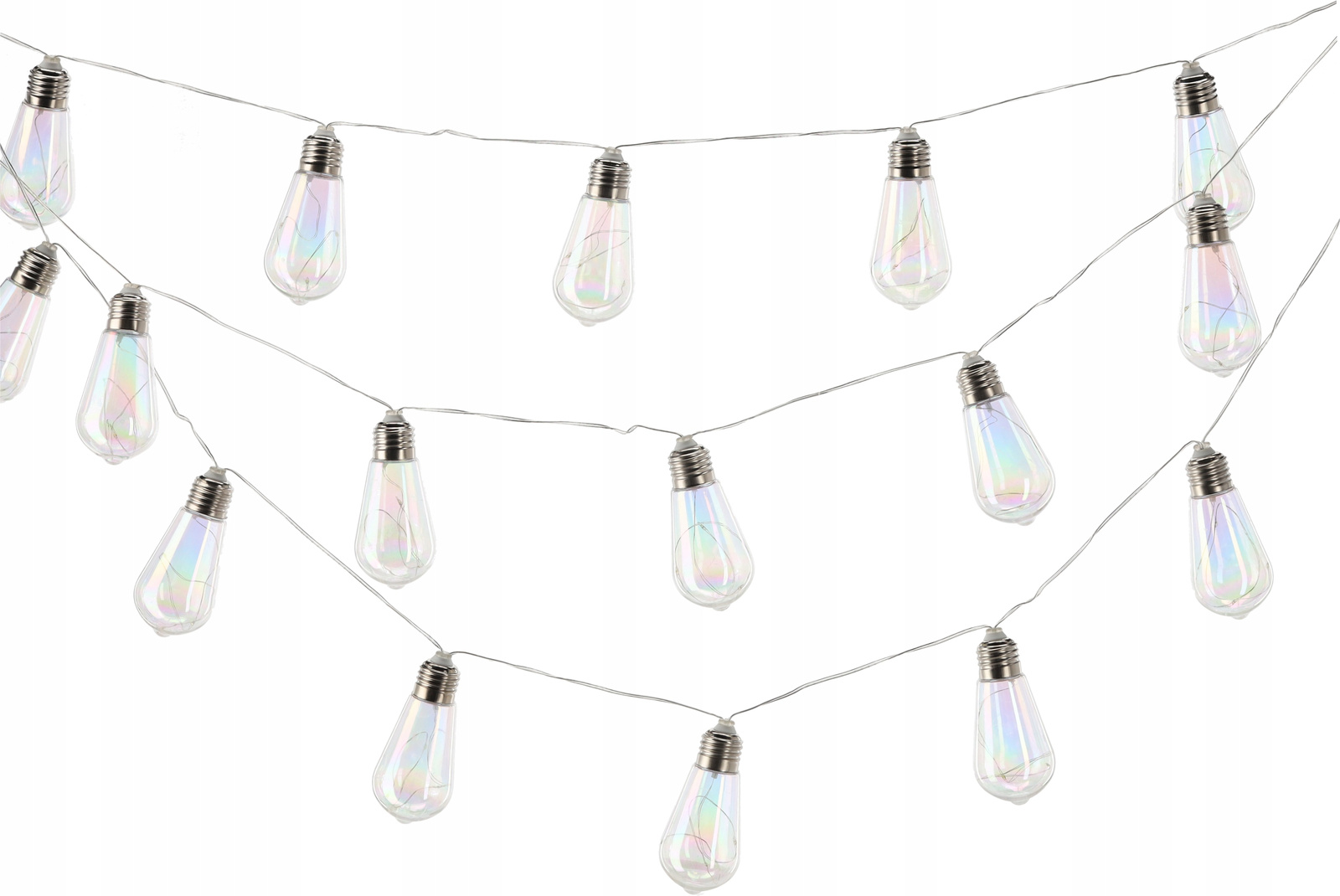 GIRLANDA SOLARNA OGRODOWA DŁ. 2 + 3,8 M FELISI 20 LED OPALOWY ZIMNY BIAŁY *3569 - obrazek 4