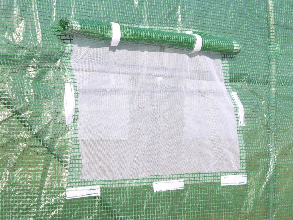 FOLIA ZBROJONA DO TUNELU "POŁÓWKA" 4 x 1.5 M ZIELONA *3873 - obrazek 4