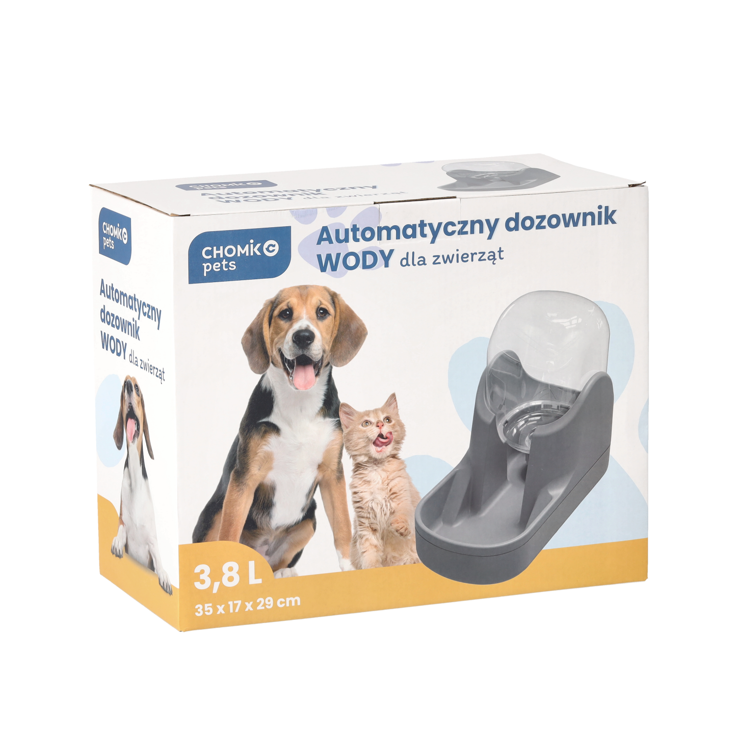 AUTOMATYCZNE POIDŁO DLA PSA / KOTA 35 X 17 X 29 CM 3800 ML *7710 - obrazek 2