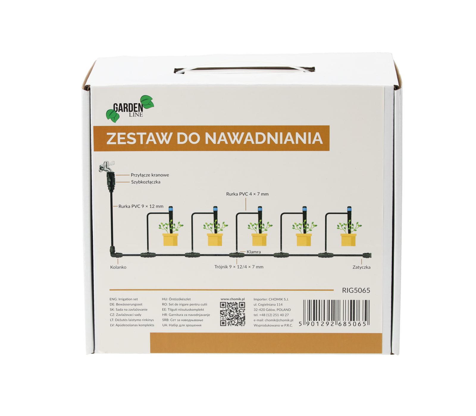ZESTAW DO NAWADNIANIA KROPELKOWEGO Z 15SZT. ZRASZACZAMI - obrazek 4