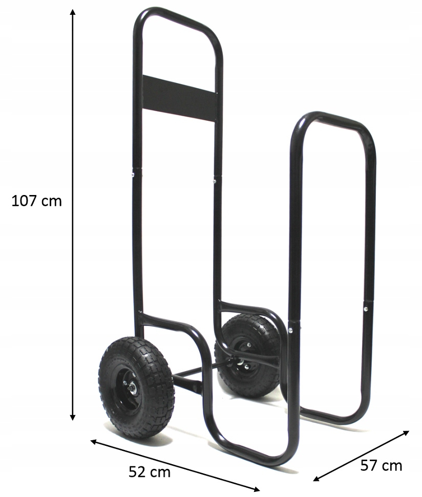 WÓZEK NA DREWNO KOMINKOWE - UDŹWIG: 60 KG - obrazek 12