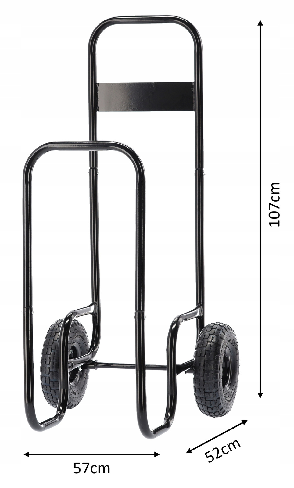 WÓZEK NA DREWNO KOMINKOWE - UDŹWIG: 60 KG - obrazek 13