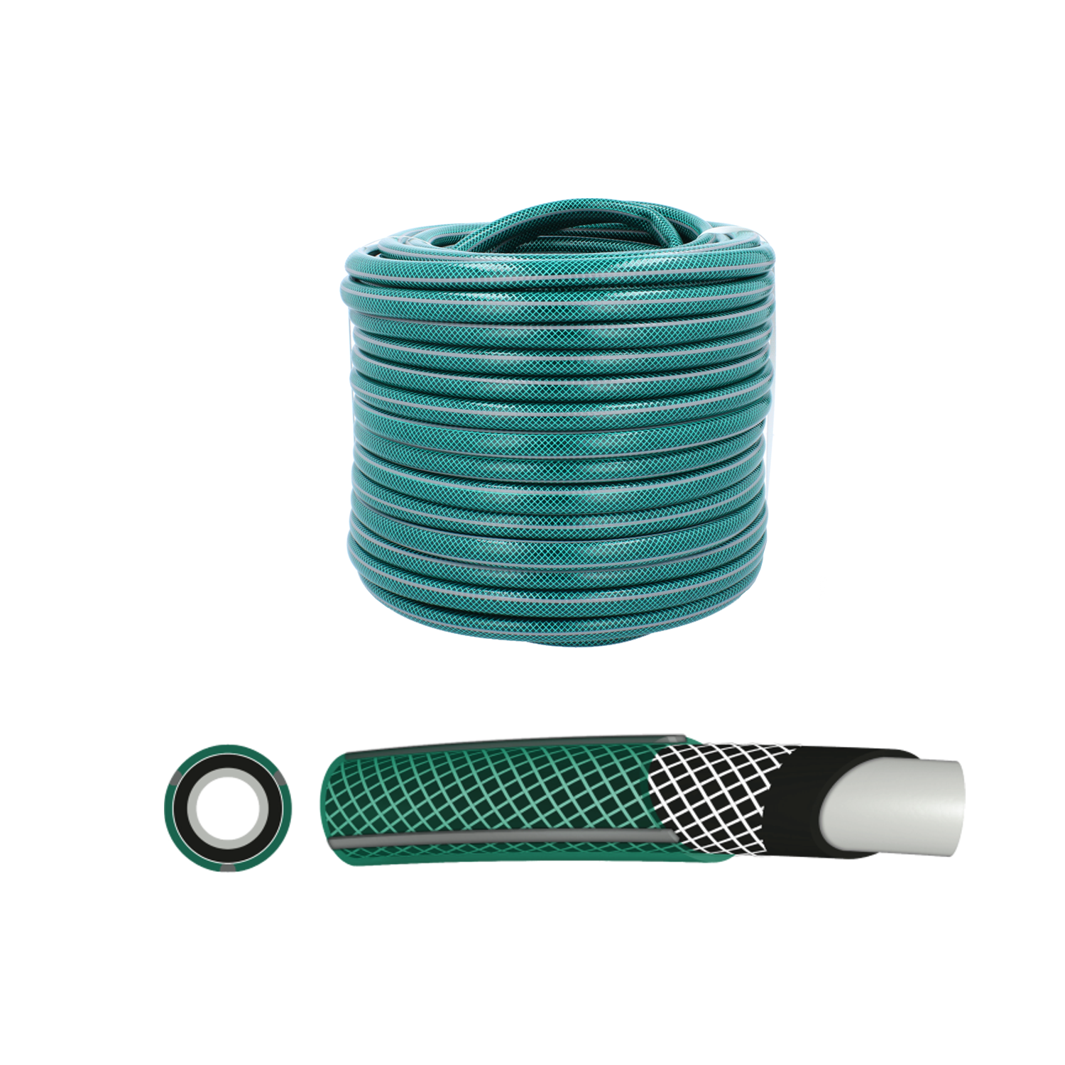 WĄŻ OGRODOWY PREMIUM 20m, ŚR. 1/2 *3211 - obrazek 3