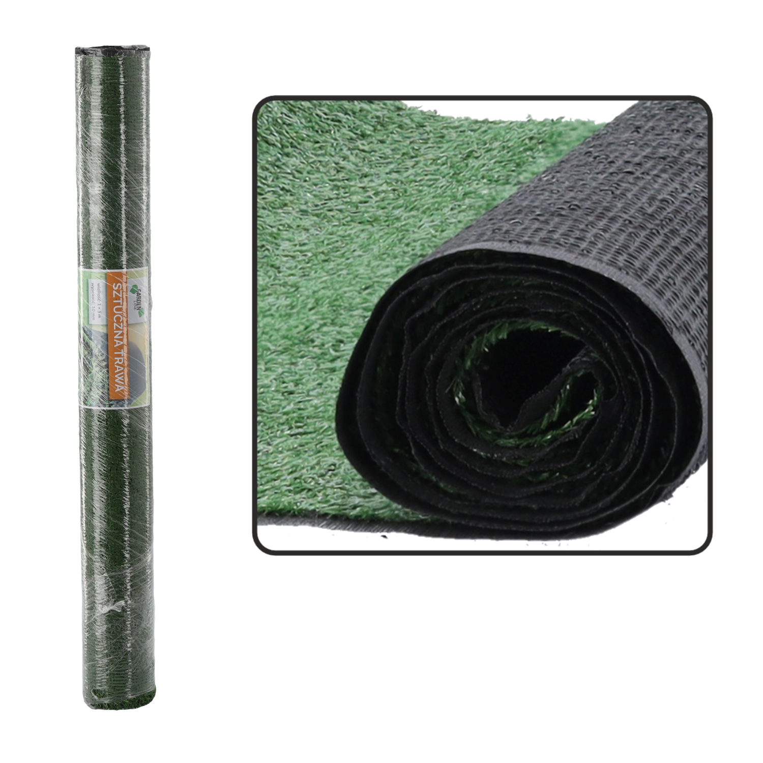 SZTUCZNA TRAWA 1 M X 5 M WYS. 10 MM *1168