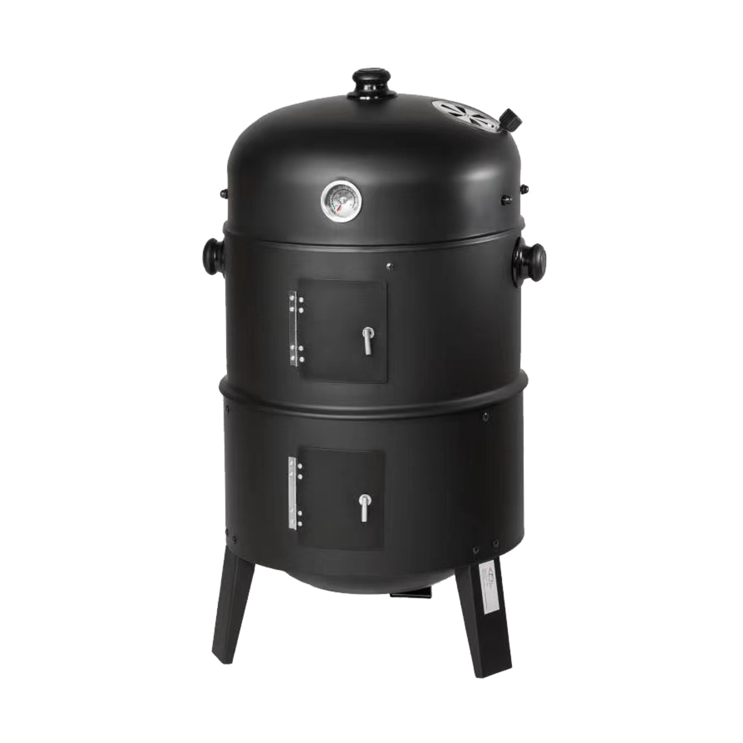 GRILL WIELOFUNKCYJNY 3 W 1 GRILL/WĘDZARNIA/PALENISKO 40 x 84 CM - obrazek 4