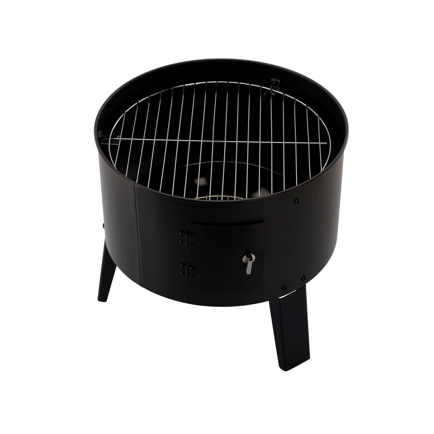 GRILL WIELOFUNKCYJNY 3 W 1 GRILL/WĘDZARNIA/PALENISKO 40 x 84 CM - obrazek 5