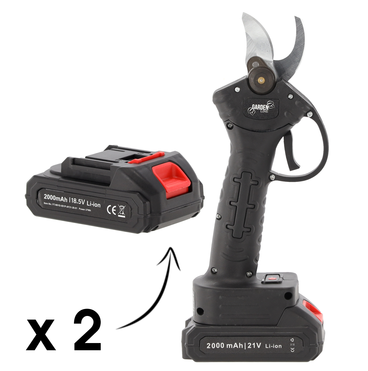 SEKATOR AKUMULATOROWY 21V 25MM - obrazek 3