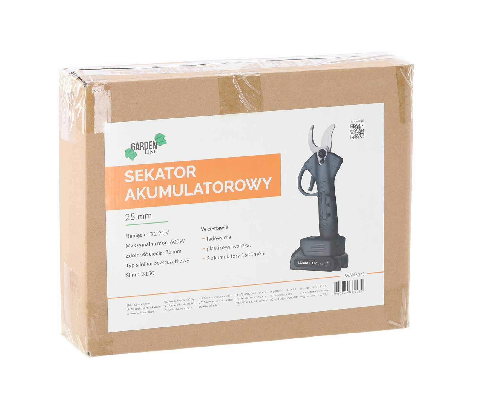 SEKATOR AKUMULATOROWY 21V 25MM - obrazek 10