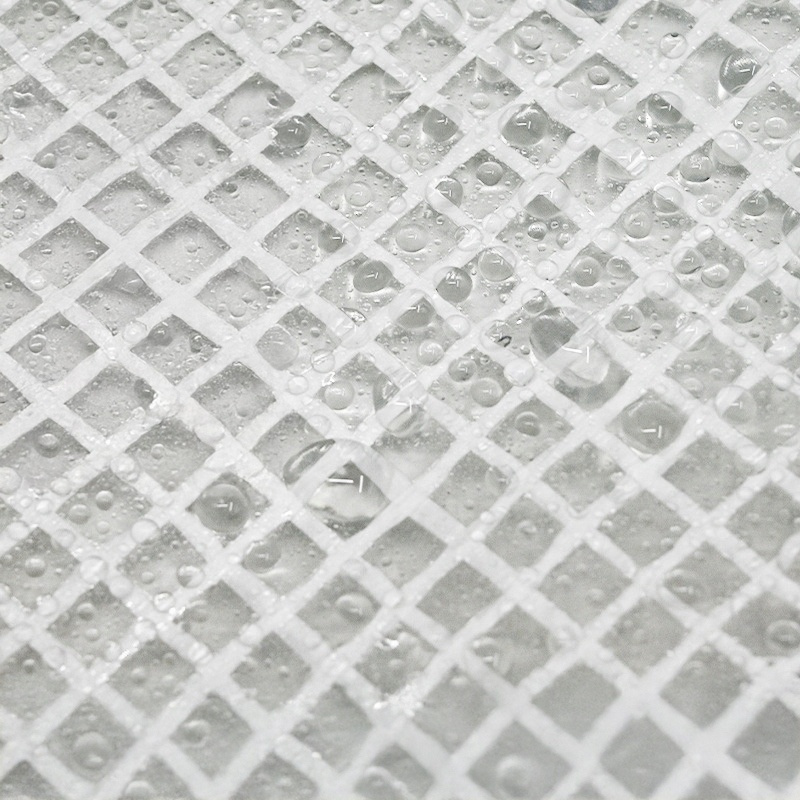 PLANDEKA 4 X 4 M (+/- 5%) 100GSM 3% UV PRZEŹROCZYSTA *7664 - obrazek 4