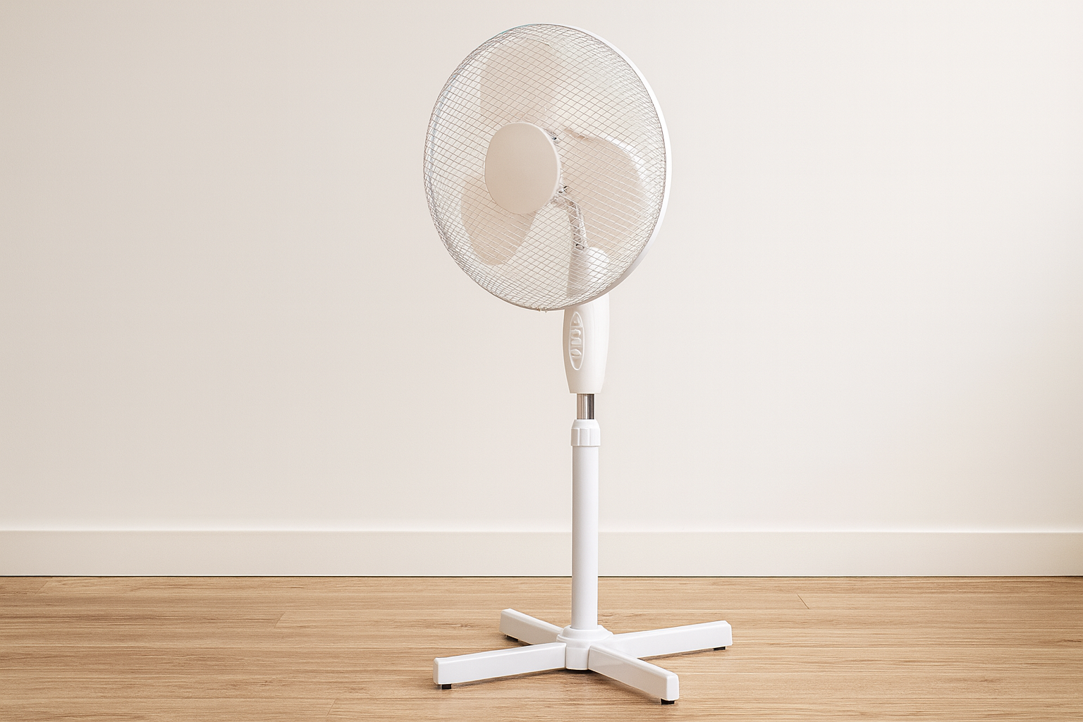 WENTYLATOR STOJĄCY BIAŁY 45W - obrazek 3