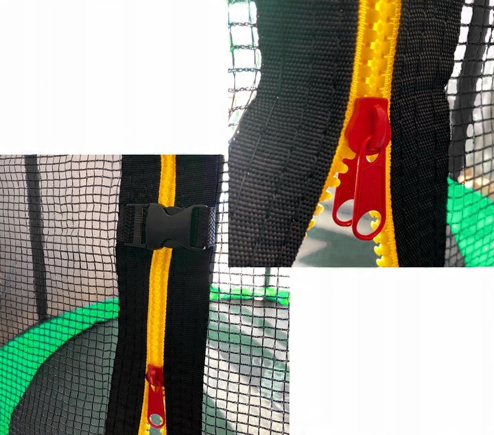 TRAMPOLINA 12FT 374 CM Z DRABINKĄ I SIATKĄ WEWNĘTRZNĄ - obrazek 2