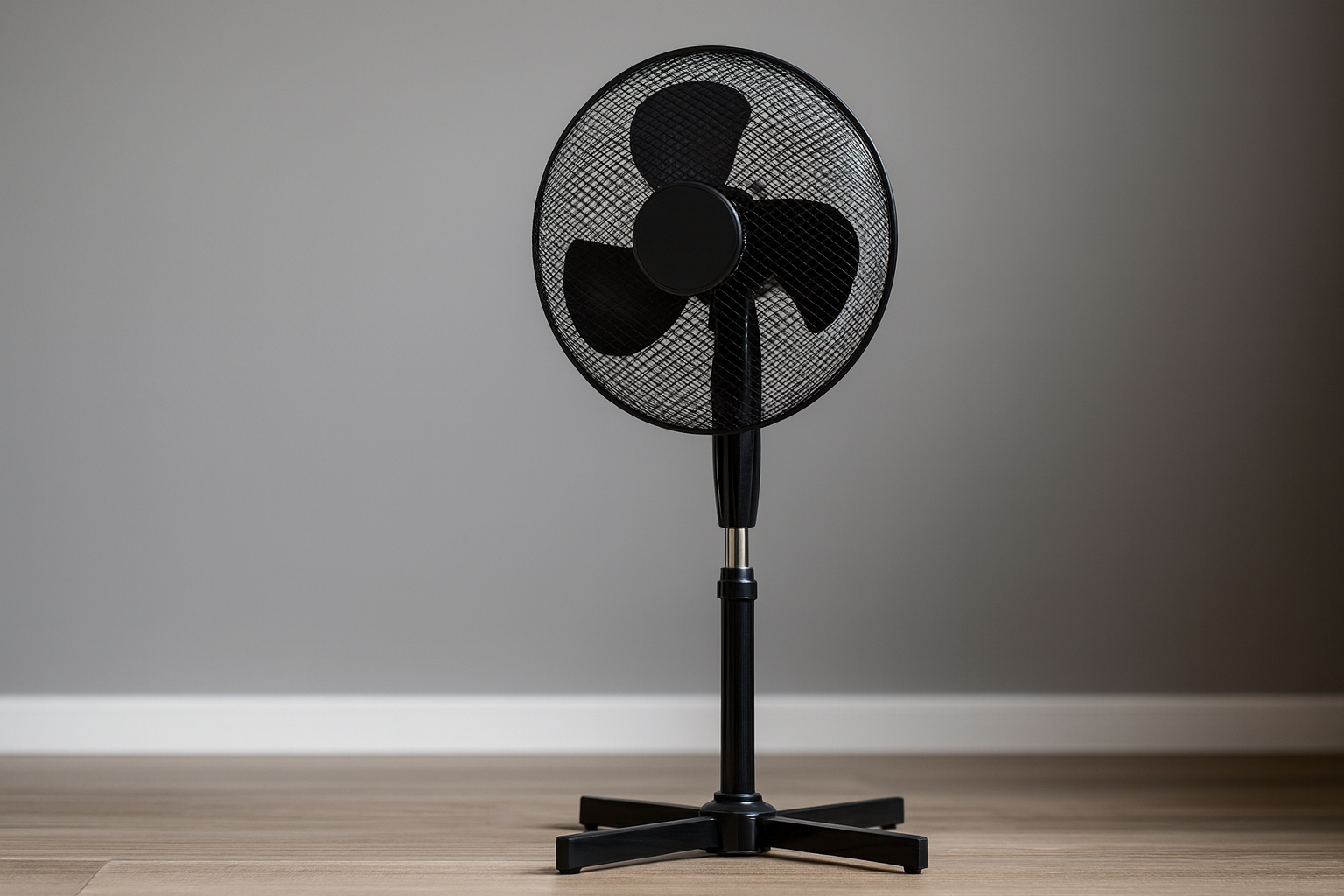 WENTYLATOR STOJĄCY CZARNY 45W - obrazek 2