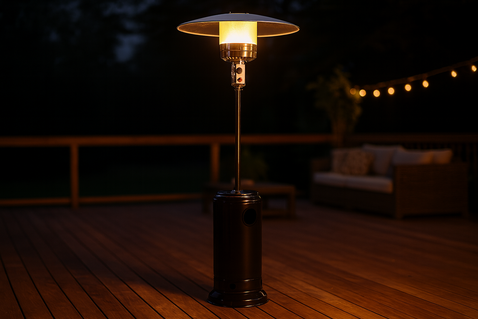 PARASOL GAZOWY MALOWANY PROSZKOWO 221 CM - obrazek 4