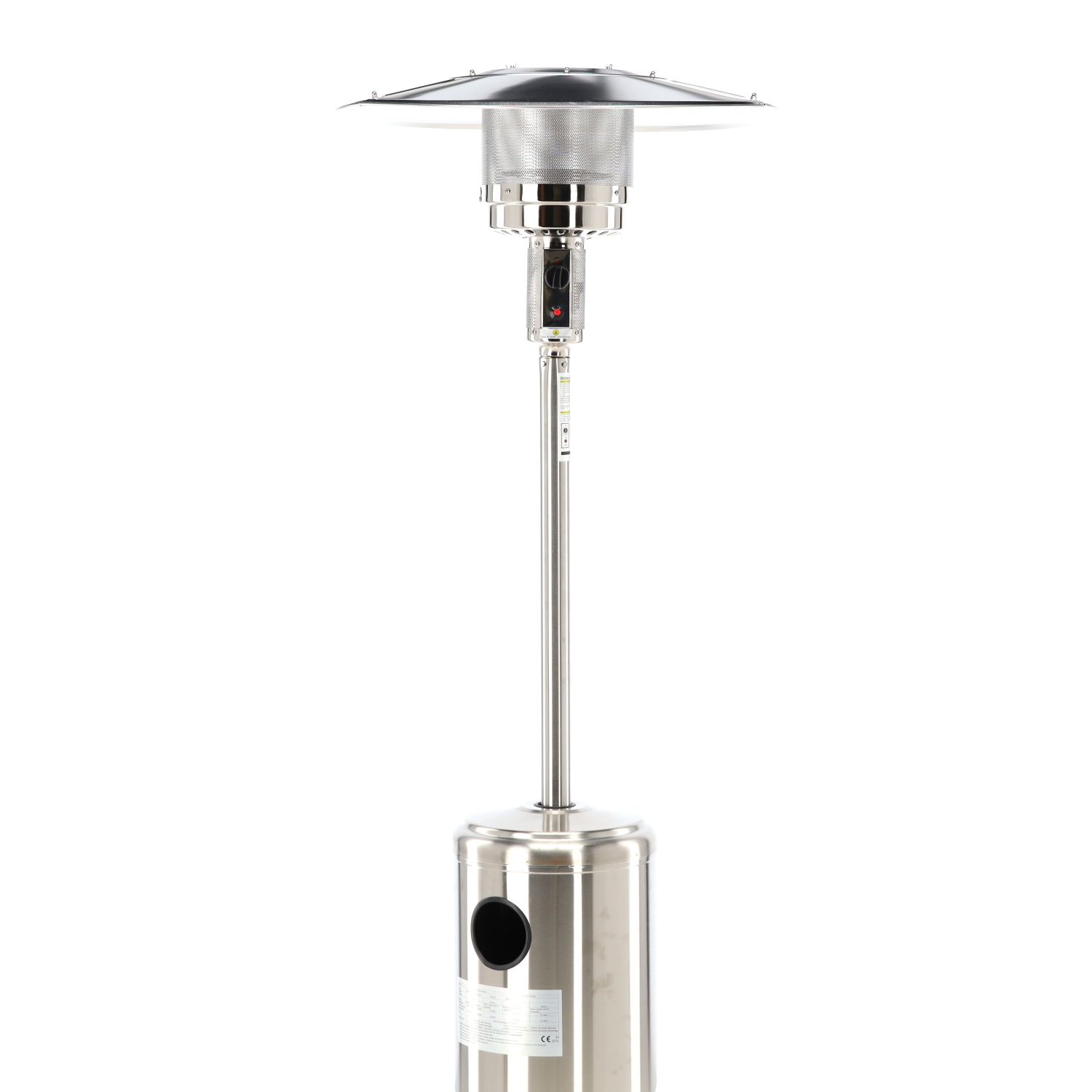 PARASOL GAZOWY ZE STALI NIERDZEWNEJ 221 CM - obrazek 8