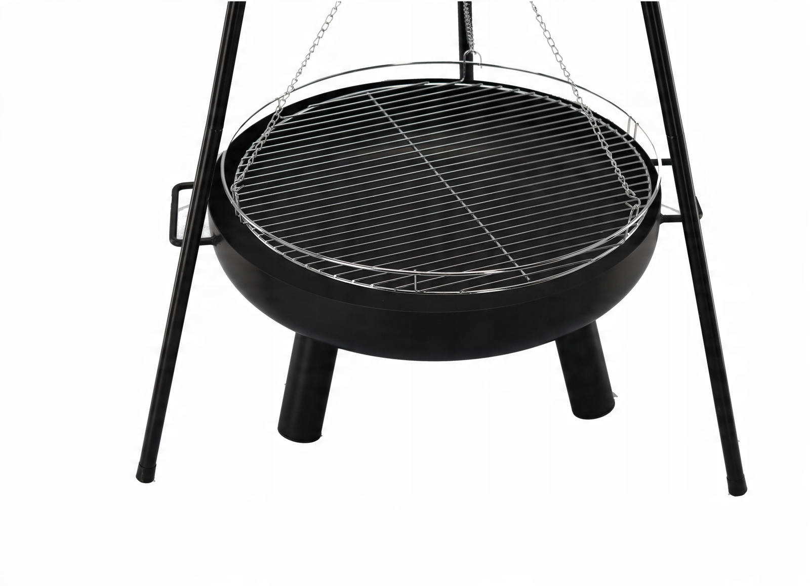 GRILL WISZĄCY REGULOWANY NA TRÓJNOGU 64,5 x 64,5 x 150 CM - obrazek 6