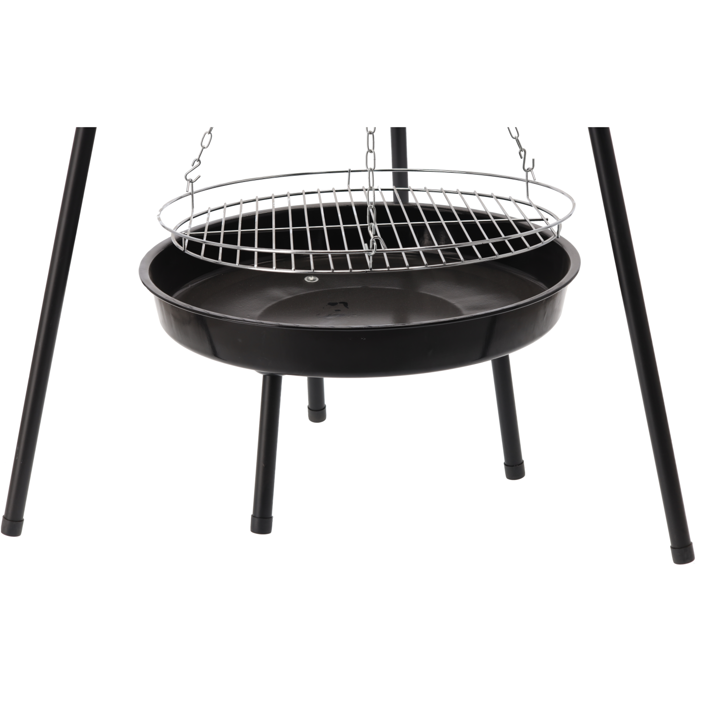 GRILL WISZĄCY REGULOWANY NA TRÓJNOGU 95 x 95 x 147 CM - obrazek 4