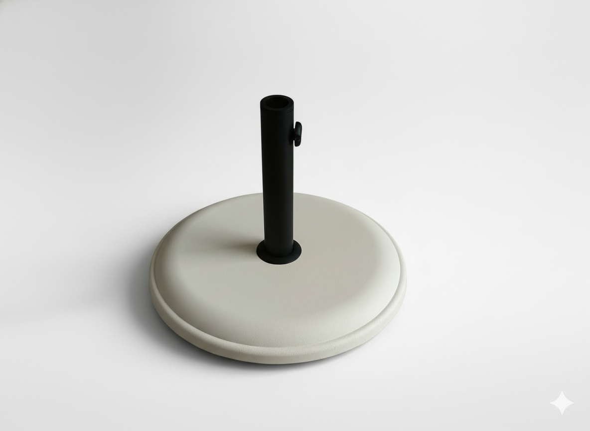 PODSTAWA DO PARASOLA BETONOWA 16 KG BIAŁA