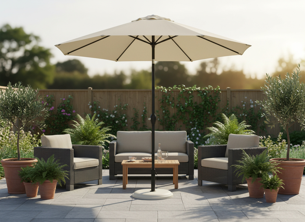 PODSTAWA DO PARASOLA BETONOWA 16 KG BIAŁA - obrazek 2