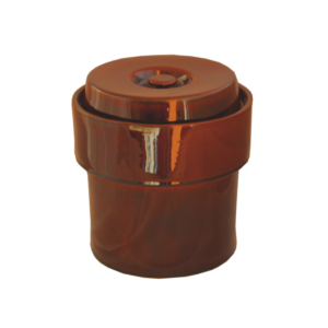 GARNEK 5L CERAMICZNY HERMETYCZNY -MIODOWY *3040*