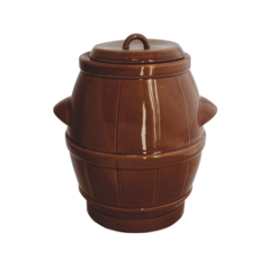 BECZKA CERAMICZNA 5L BRĄZ *3064