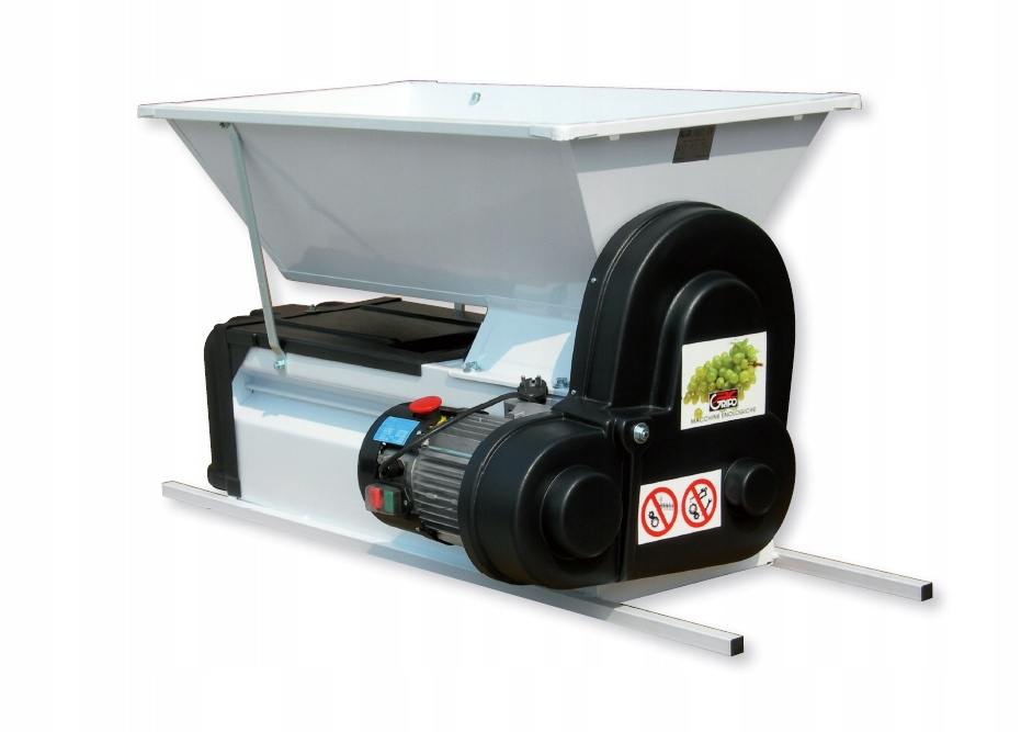 ROZDRABNIARKA +ODSZYPUŁKOWARKA DO WINOGRON 90 x 50 CM ELEKTRYCZNA -1500KG/H - obrazek 2