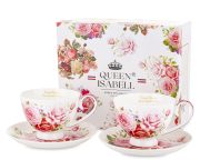 Kpl.dwóch Filiżanek Z Podstawkami