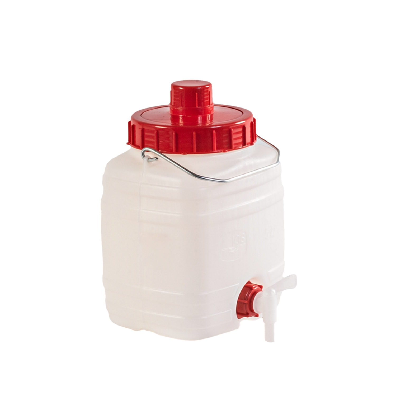 BECZKA 15L Z ZAKRĘTKĄ, UCHWYTEM PLASTIKOWYM I ODPOWIETRZNIKIEM *5035